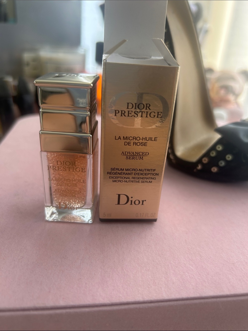 Dior Prestige La Micro-Huile de Rose Advanced Serum - 5ML travel size
